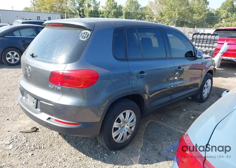 2012 Volkswagen Tiguan S из США, поврежденный, VIN WVGCV7AX5CW095011